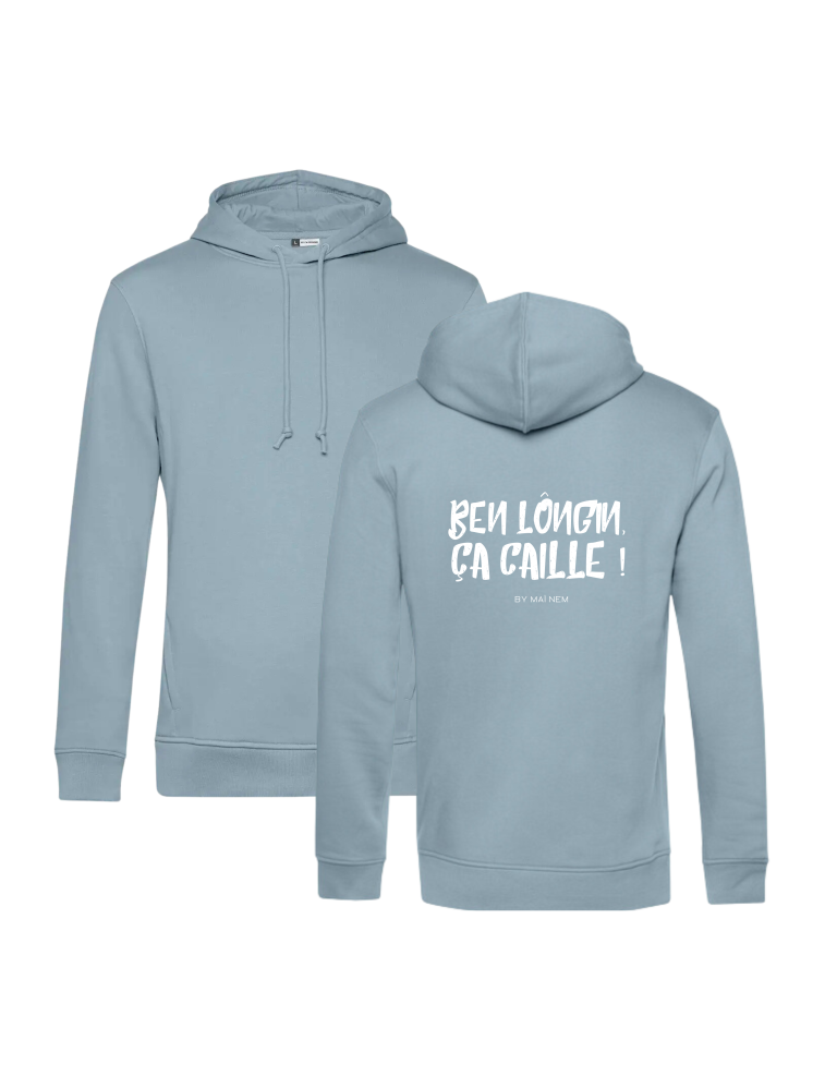 HOODIE À ENFILER - BLEU CLAIR