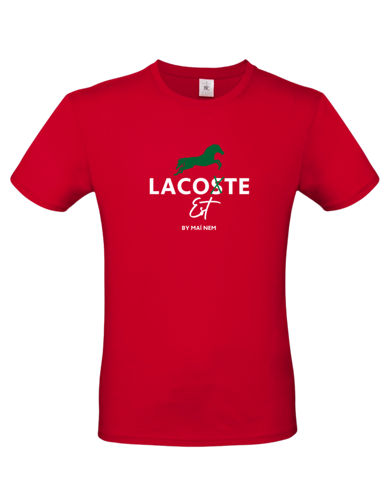 Lacoste Est - TShirt BLEU MARINE