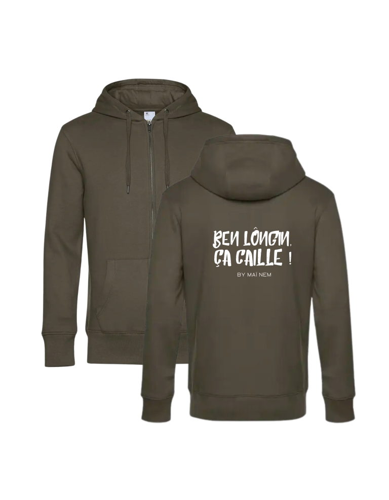 Sweat Zip - Noir