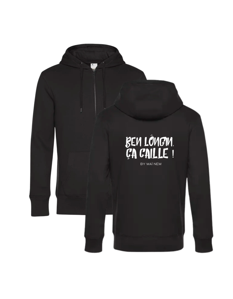 Sweat Zip - Noir