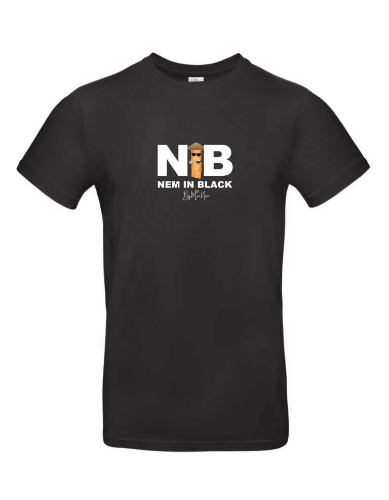 TS Adulte unisexe - NEM IN BLACK - Noir soyo