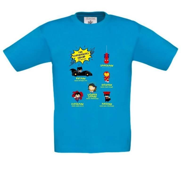 Kikoman - TS enfant bleu Dawa
