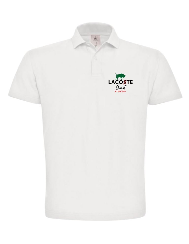 Lacoste Ouest - POLO BLANC
