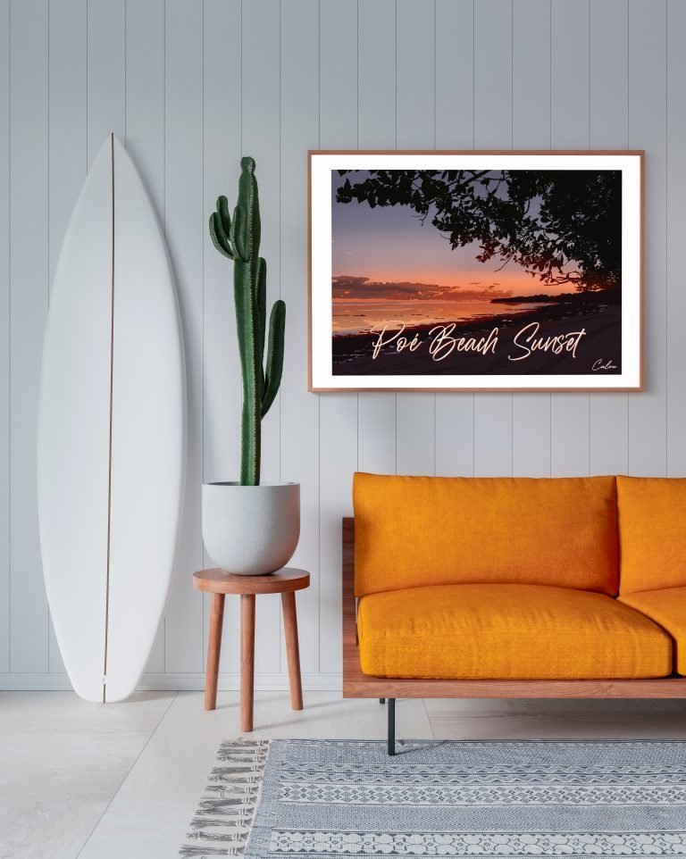 Poé Beach Sunset