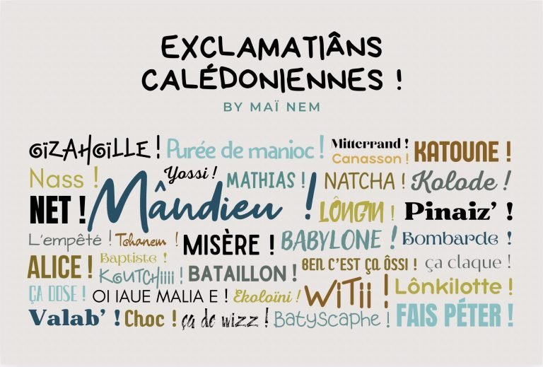Exclamatiâns Calédoniennes - Drap