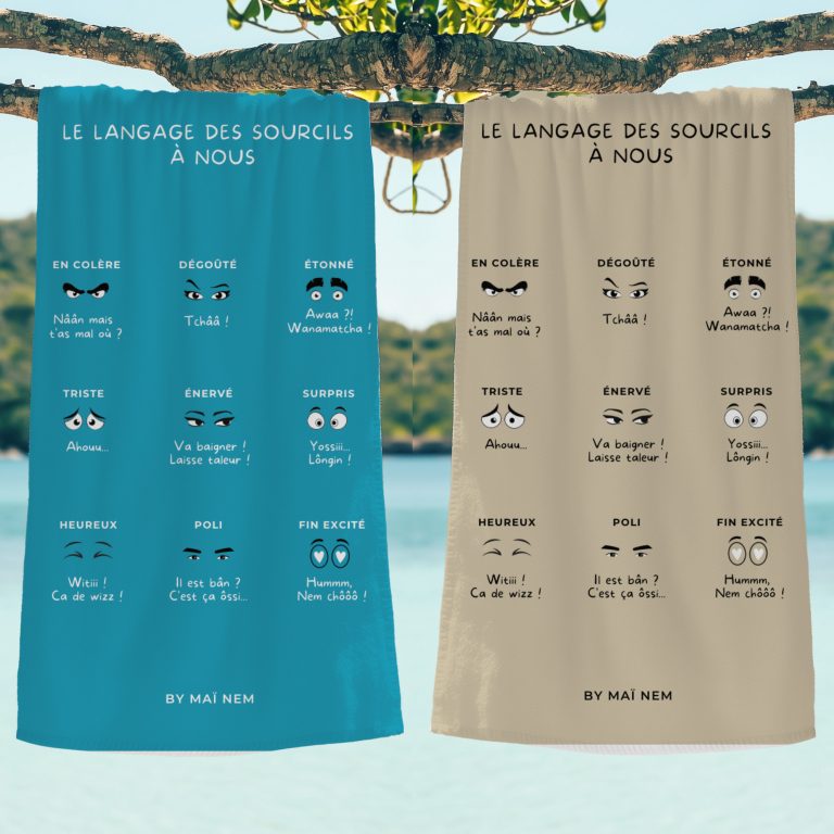 Langage des Sourcils - Microfibre Sport