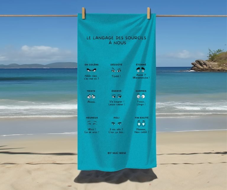 Warning Calédonien - Drap (5)