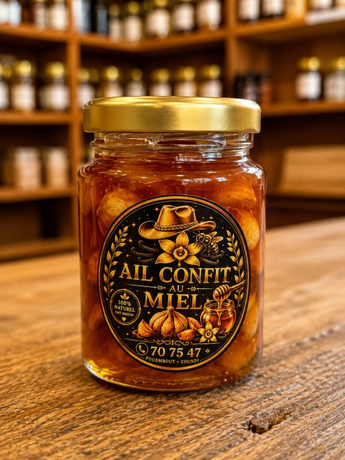 Ail confit au miel - Vanille du N'Or