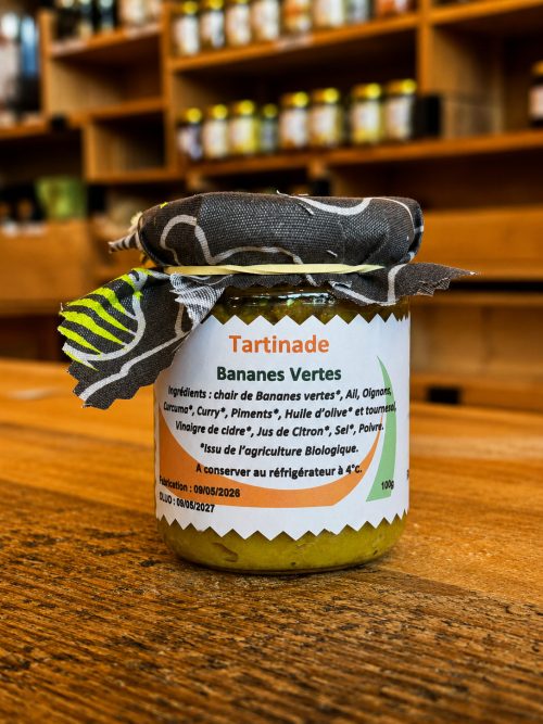 Tartinade de Bananes Vertes