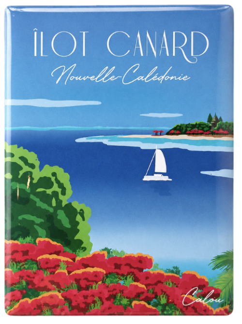 Magnet illustré "Ilôt Canard"