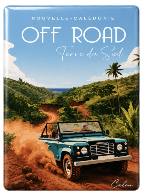 Magnet illustré "Off Road"