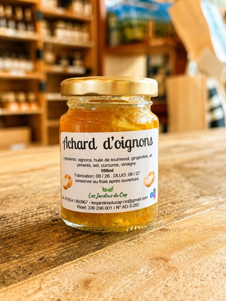 Achard de légumes - Jardins du Cap